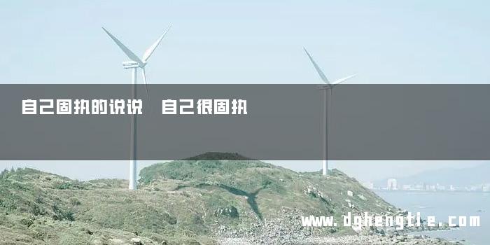 自己固执的说说 自己很固执